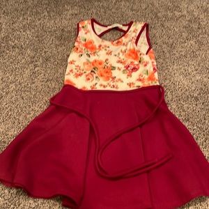 Girls flower dress